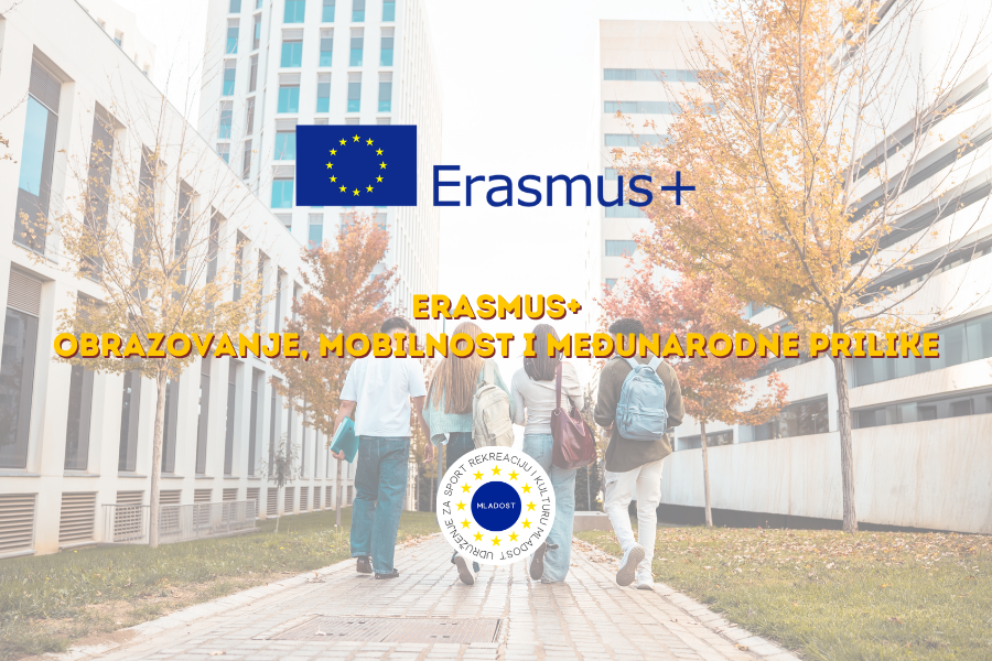🇪🇺 Erasmus+ – Obrazovanje, mobilnost i međunarodne prilike
