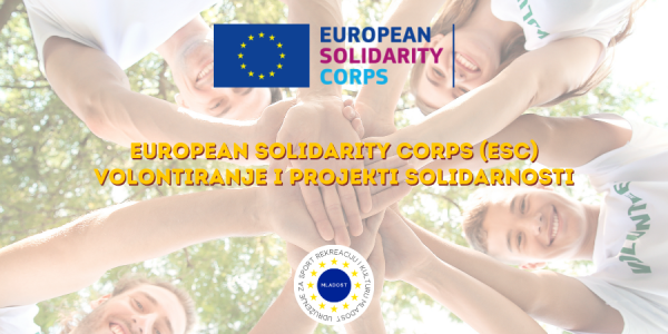 🇪🇺 European Solidarity Corps (ESC) – Volontiranje i projekti solidarnosti
